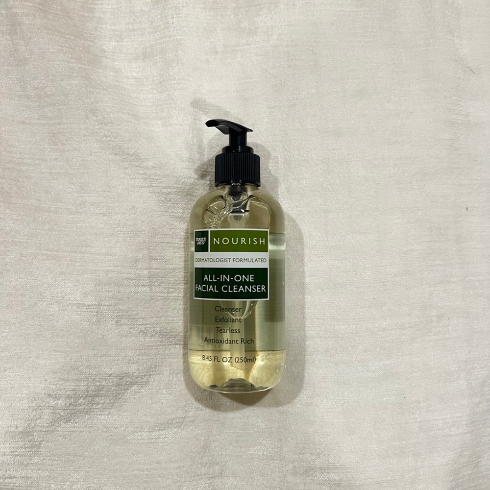 Trader Joe’s Nourish All in One Facial Cleanser